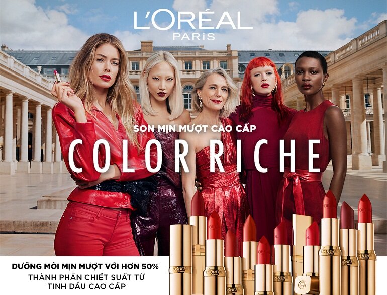 Son môi L'Oreal Paris Color Riche Le Rouge mới