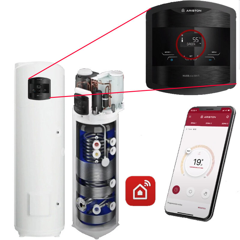 Đánh giá máy nước nóng Ariston Nuos Plus Wifi chi tiết