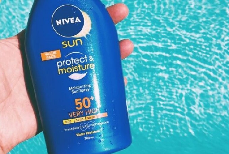 Kem chống nắng Nivea Protect & Moisture SPF 50+