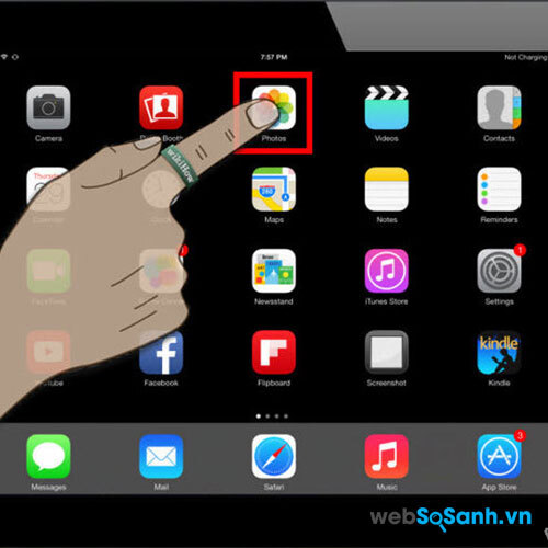 Cách chuyển hình ảnh từ iPhone sang iPad | bloghong.com