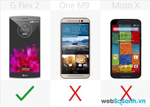 G Flex 2 sở hữu màn hình cong