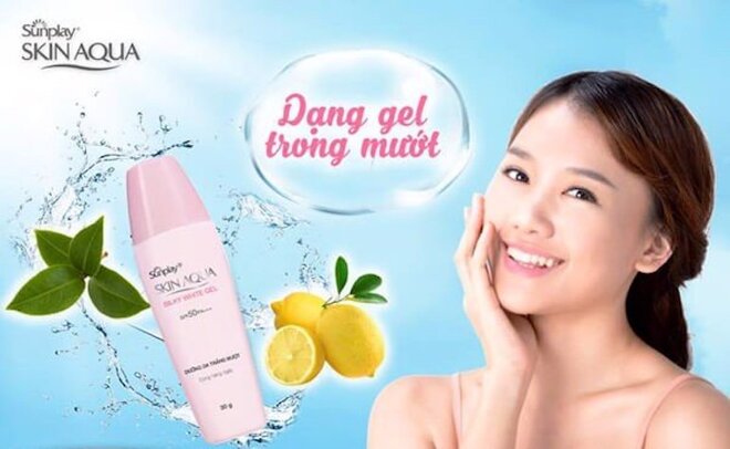 Gel chống nắng Skin Aqua luôn nằm trong top những dòng sản phẩm chống nắng được yêu thích.