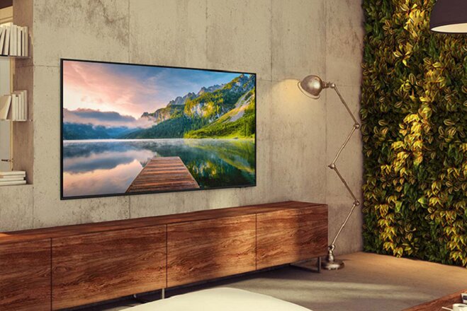 Smart Tivi Samsung 4K 55 inch 55AU8000 Crystal UHD-2