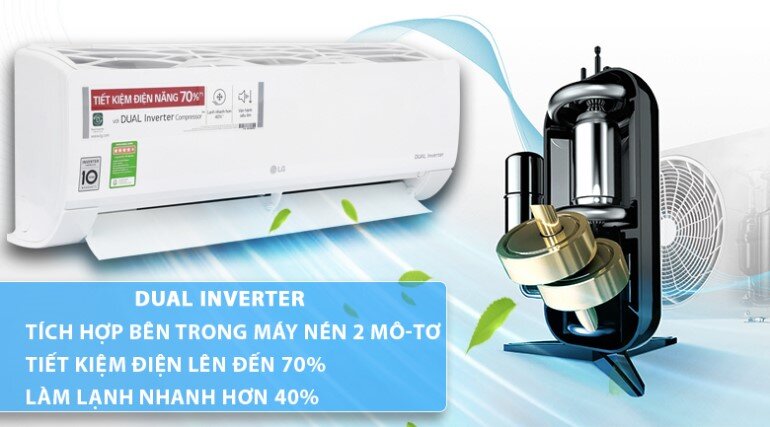 điều hòa lg inverter 12000 btu v13ens