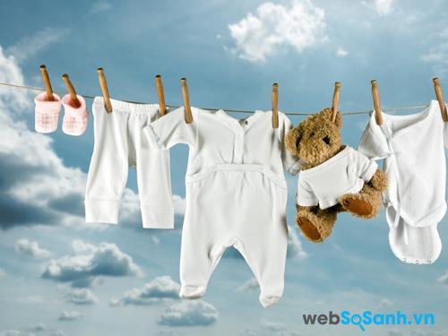 Nên chọn bột giặt chuyên dụng cho trẻ sơ sinh 