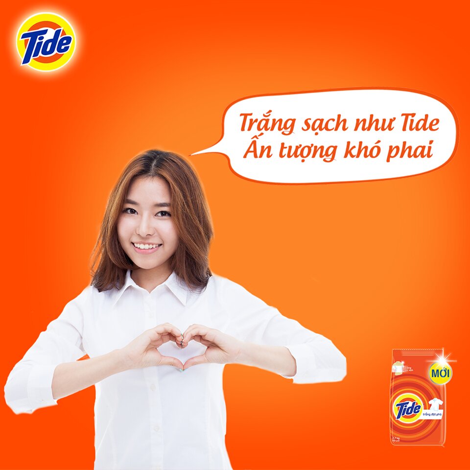 bột giặt tide mỹ