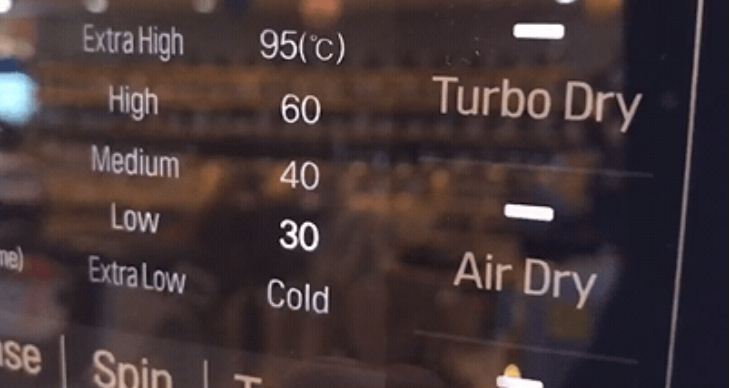Thay đổi nhiệt độ nước trên máy giặt LG F2721HTTV