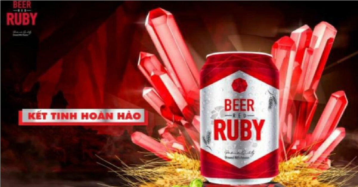 Đánh giá bia Ruby về chất lượng, nồng độ cồn, màu sắc và hương vị