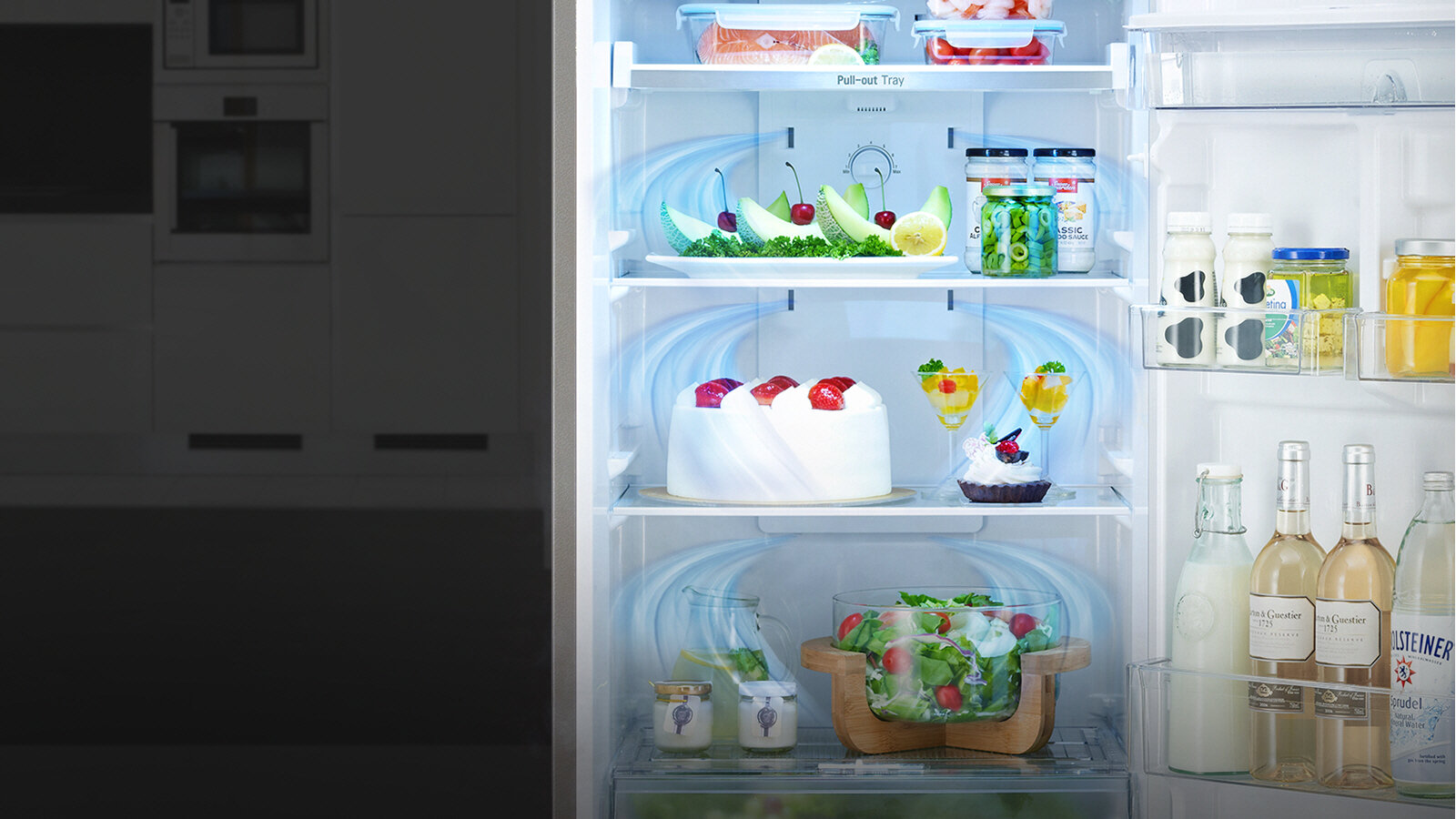 Công nghệ làm lạnh ba chiều của tủ lạnh LG GR-B247JDS