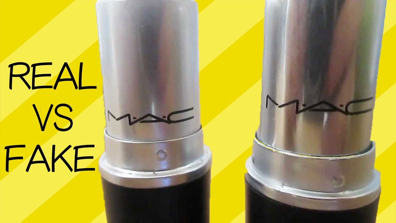 Son MAC thật chữ M.A.C khắc chìm, nét nhỏ và tinh tế