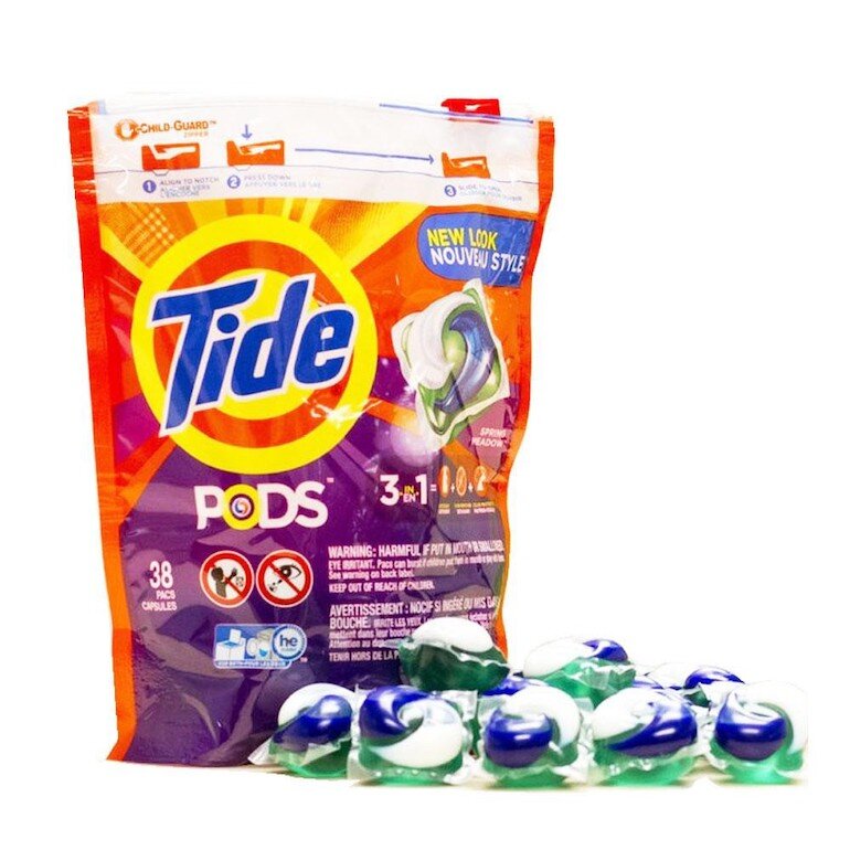 Viên giặt Tide Pods của Mỹ