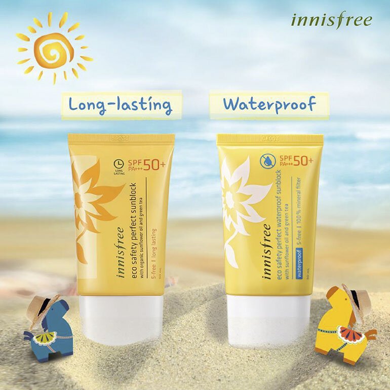 Kem chống nắng cho da mặt Innisfree Perfect Waterproof với tinh chất từ thiên nhiên bảo vệ và chăm sóc da hiệu quả từ sâu bên trong