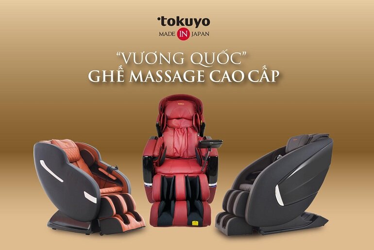 Ghế massage của hãng Tokuyo