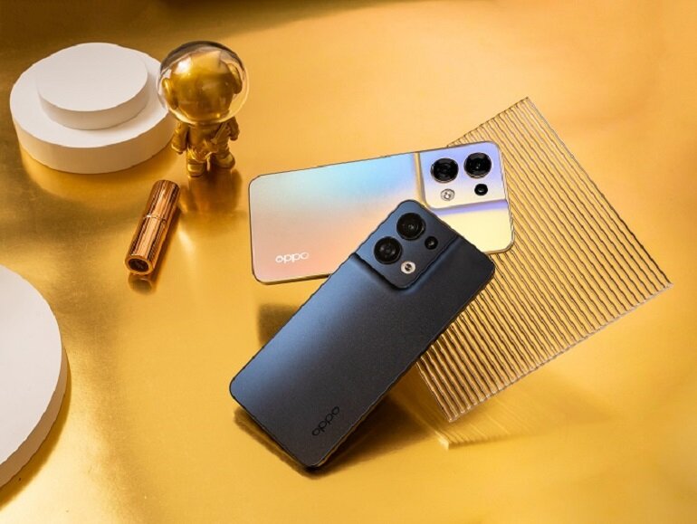 oppo reno8 5g có mấy màu sắc