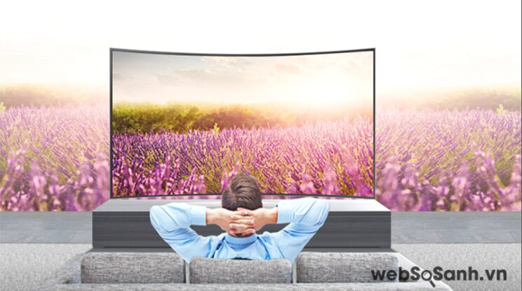 TV màn hình cong. Nguồn Internet