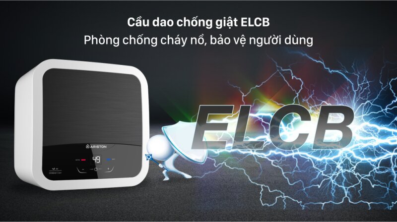 Bình nóng lạnh Ariston AN2 15LUX-D Ag+: Lọc khuẩn ion bạc, bình 15 lít cho gia đình 2-3 người!