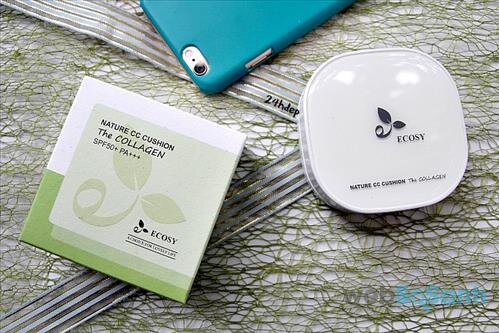 Phấn nước Ecosy Nature CC Cushion The Collagen có thiết kế đẹp và vô cùng tinh tế 