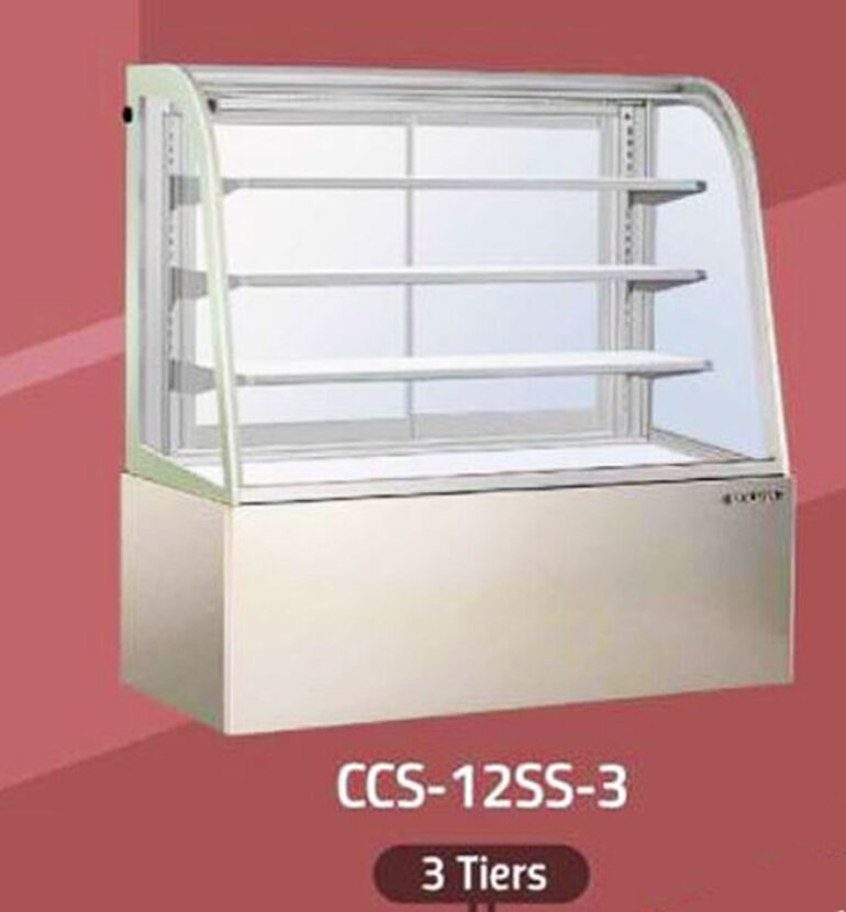 Tủ trưng bày bánh Berjaya CCS-12SS-3 đang có giá tầm 40 - 45 triệu đồng