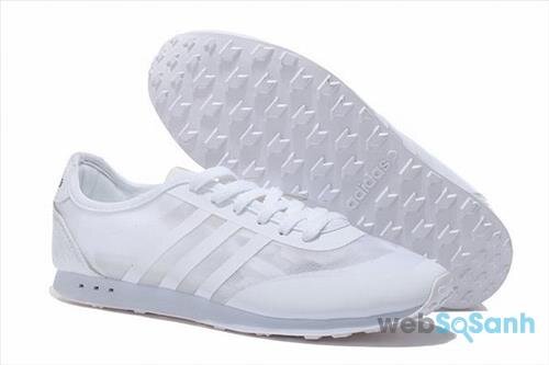 giày Adidas nữ màu trắng