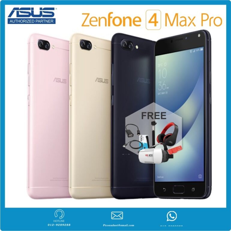 Điện thoại Asus Zenfone 4 Max Pro