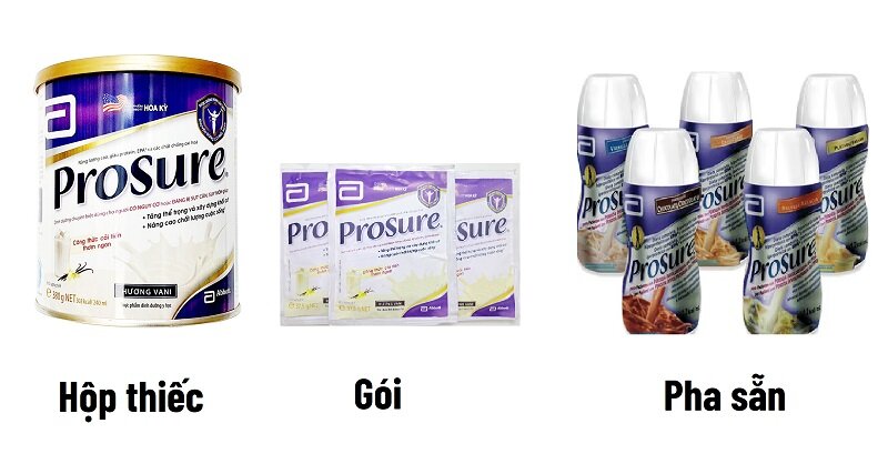 Tất tật điều cần biết về sữa Prosure: Chủng loại, giá bán và tác dụng chính