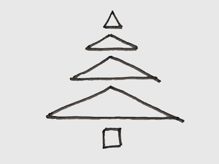 Cùng khám phá cách vẽ cây thông Noel siêu đơn giản và dễ dàng với chỉ vài nét vẽ cực kỳ đẹp mắt nhé! Hãy thử ngay và tạo ra một món quà tuyệt vời cho ngày lễ đặc biệt này.
