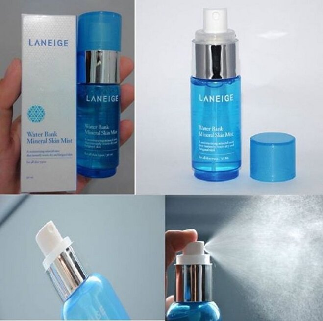 Xịt khoáng Laneige - xịt khoáng tốt cho da