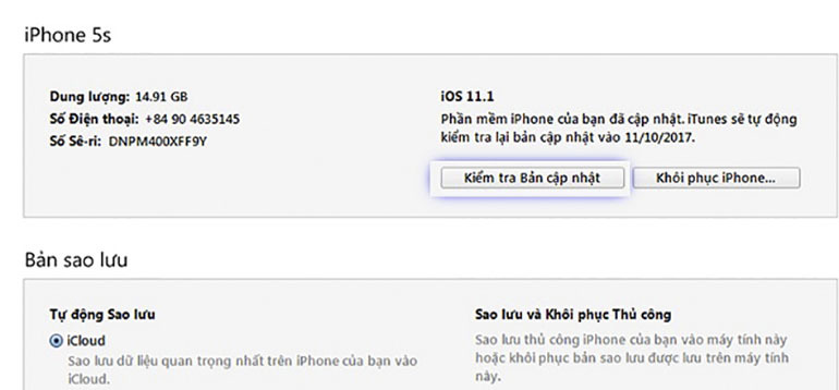 Cách hạ phần mềm iOS 12 xuống phiên bản iOS 11 đơn giản trên điện thoại iPhone