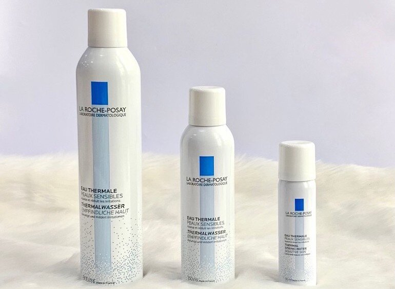 Xịt khoáng La Roche Posay trắng có 3 kích cỡ khác nhau đó là 50ml, 150ml, 300ml