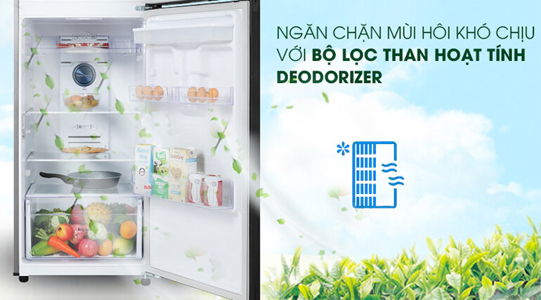 Bộ lọc than hoạt tính khử mùi, khử khuẩn mạnh mẽ