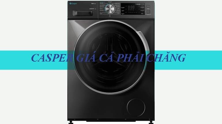 Giá máy giặt Casper WF-95I140BGB  chỉ hơn 8 triệu đồng