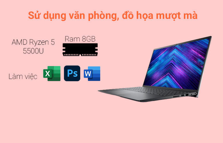 laptop dell vostro 5515