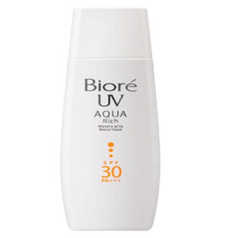 Kem chống nắng Biore Aqua rich Jelly Water Base Whitening SPF30 PA+++