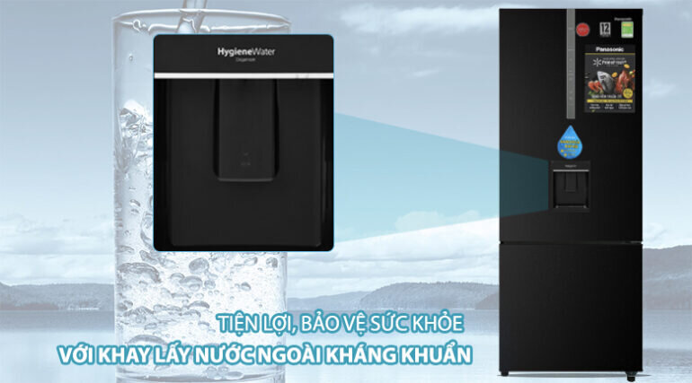 Tủ lạnh Panasonic Inverter 410 lít NR-BX460WKVN - Giá tham khảo khoảng 17 triệu vnđ