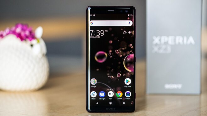 Xperia XZ3 cao cấp của hãng công nghệ Sony