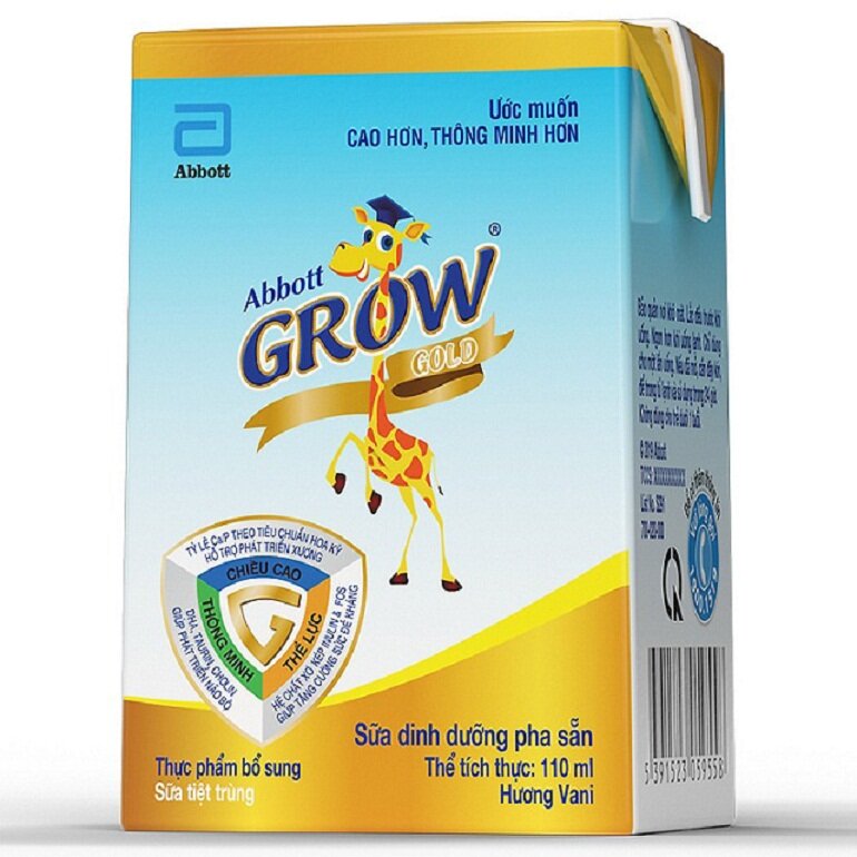 Sữa Abbott Grow 1-3 tuổi pha sẵn