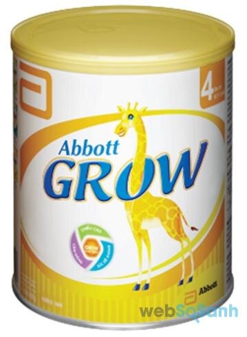 Giá sữa bột Abbott Grow mới nhất cập nhật tháng 7/2016