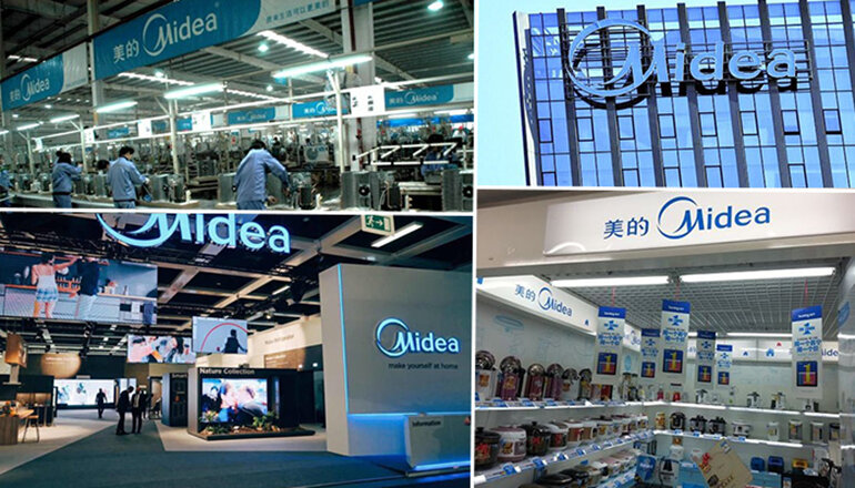 Máy giặt Midea báo lỗi E12