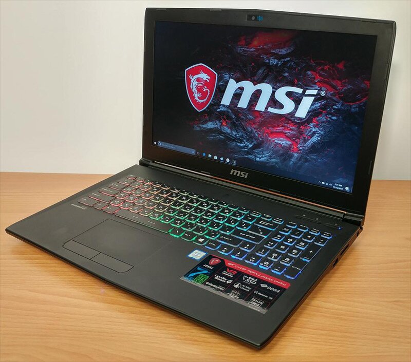 MSI nổi tiếng với dòng laptop gaming