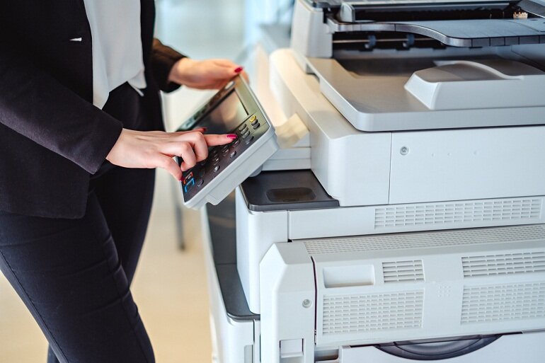 Máy photocopy văn phòng đã qua sử dụng nhiều tùy chọn hơn.