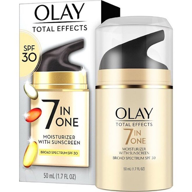 Olay Total Effect 7 in 1 Moisture With SPF 30 anti-aging cream