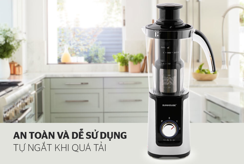 Máy xay sinh tố xay bột cần có công suất mạnh mẽ