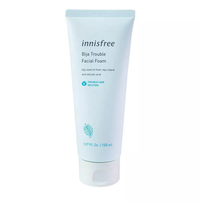 Sữa rửa mặt trị mụn Innisfree Bija Trouble Facial Foam