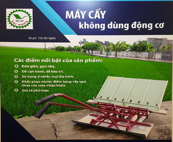 máy cấy lúa trần đại nghĩa