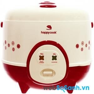 Happycook thường tập trung vào dòng sản phẩm nồi cơm điện mini