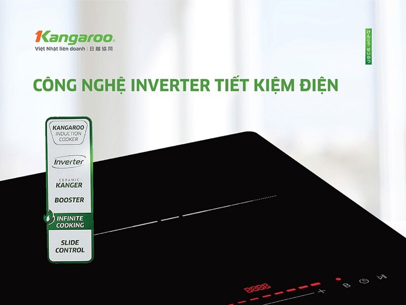 Bếp từ đôi Kangaroo KGIC48D1T sở hữu đa dạng chế độ nấu, tiết kiệm điện, giá chỉ 5 triệu đồng