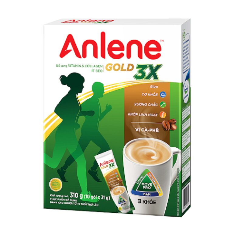 Sữa Anlene có mấy loại? Có công dụng gì?