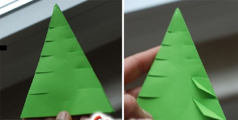 5 cách làm cây thông Noel từ giấy