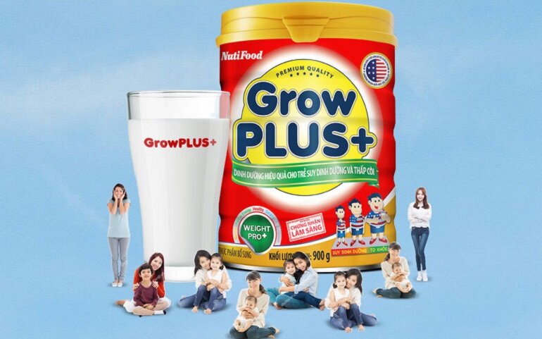 Sữa Grow Plus đỏ