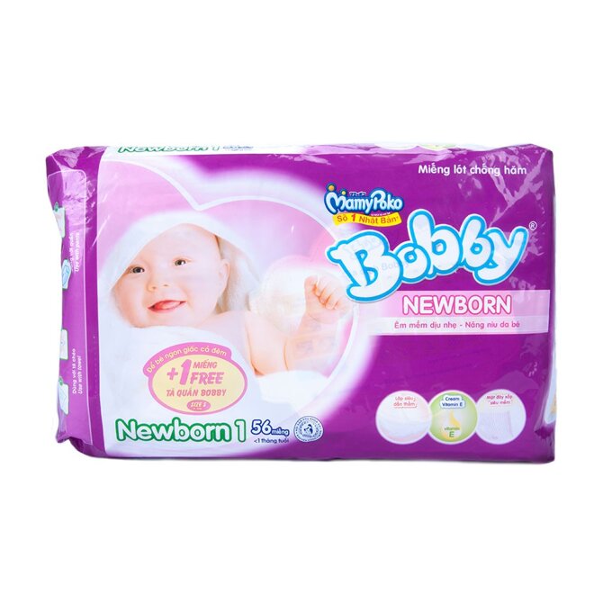 Miếng lót Bobby Fresh Newborn 1 (dưới 5kg)